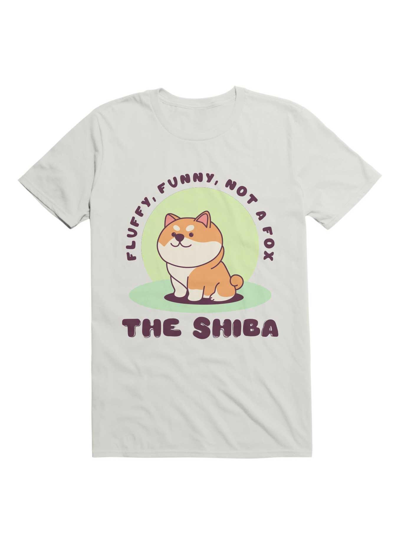 THRDLESS Kawaii The Shiba - Fluffy, Funny, Not a Fox T-Shirt