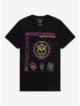 Five Nights At Freddy's: Security Breach Neon T-Shirt, , hi-res