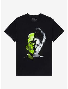 Universal Monsters Frankenstein & Bride Split T-Shirt, , hi-res