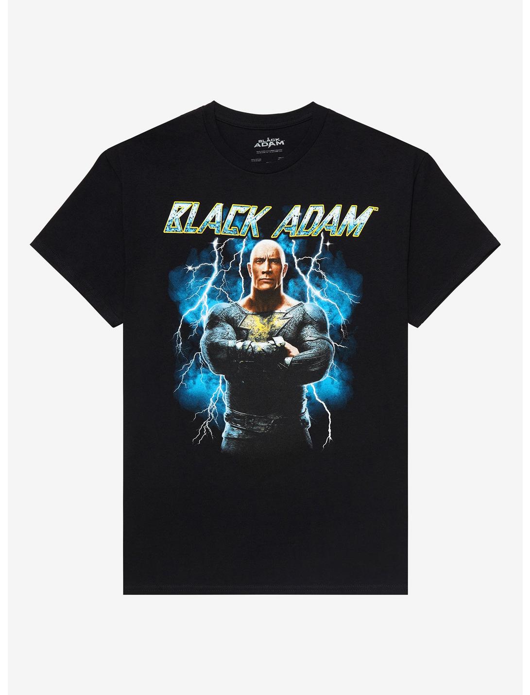 DC Comics Black Adam Lightning T-Shirt, BLACK, hi-res