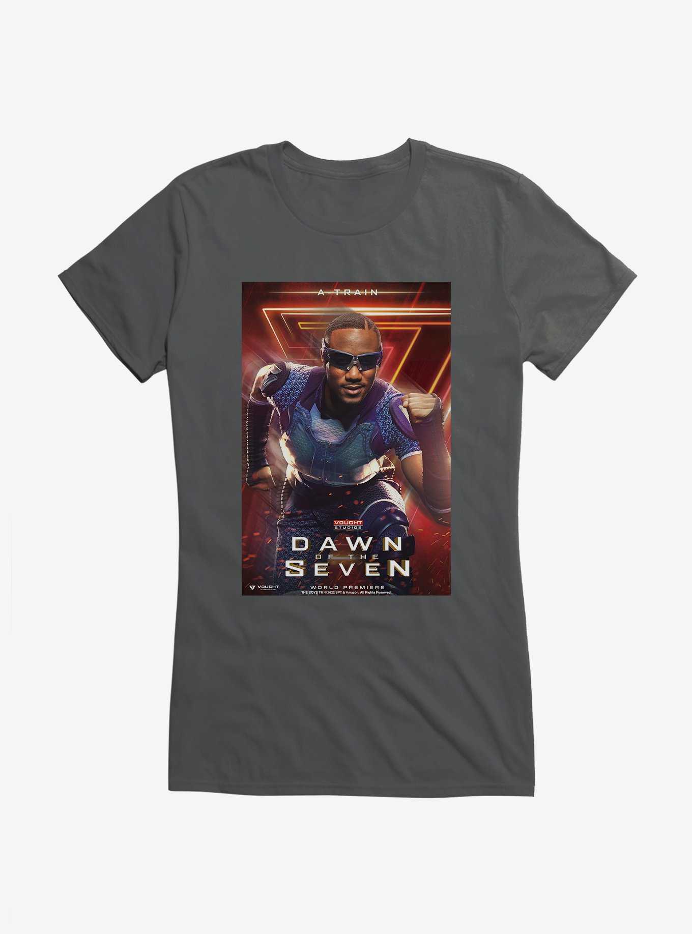 The Boys Dawn Of The Seven A-Train Movie Poster Girls T-Shirt, , hi-res