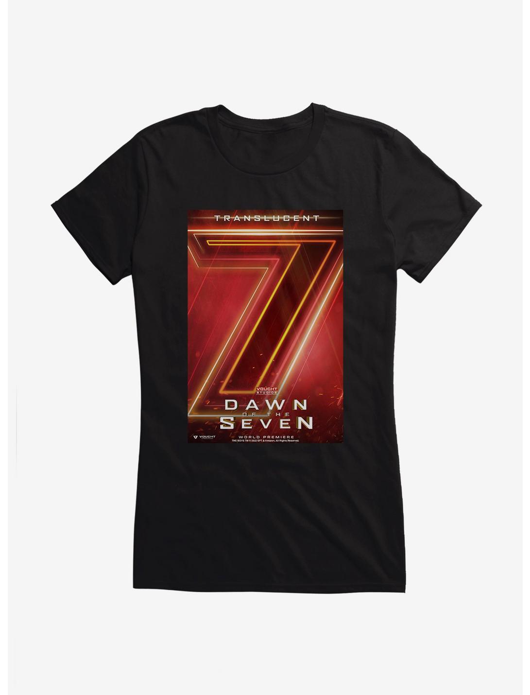 The Boys Dawn Of The Seven Translucent Movie Poster Girls T-Shirt, , hi-res
