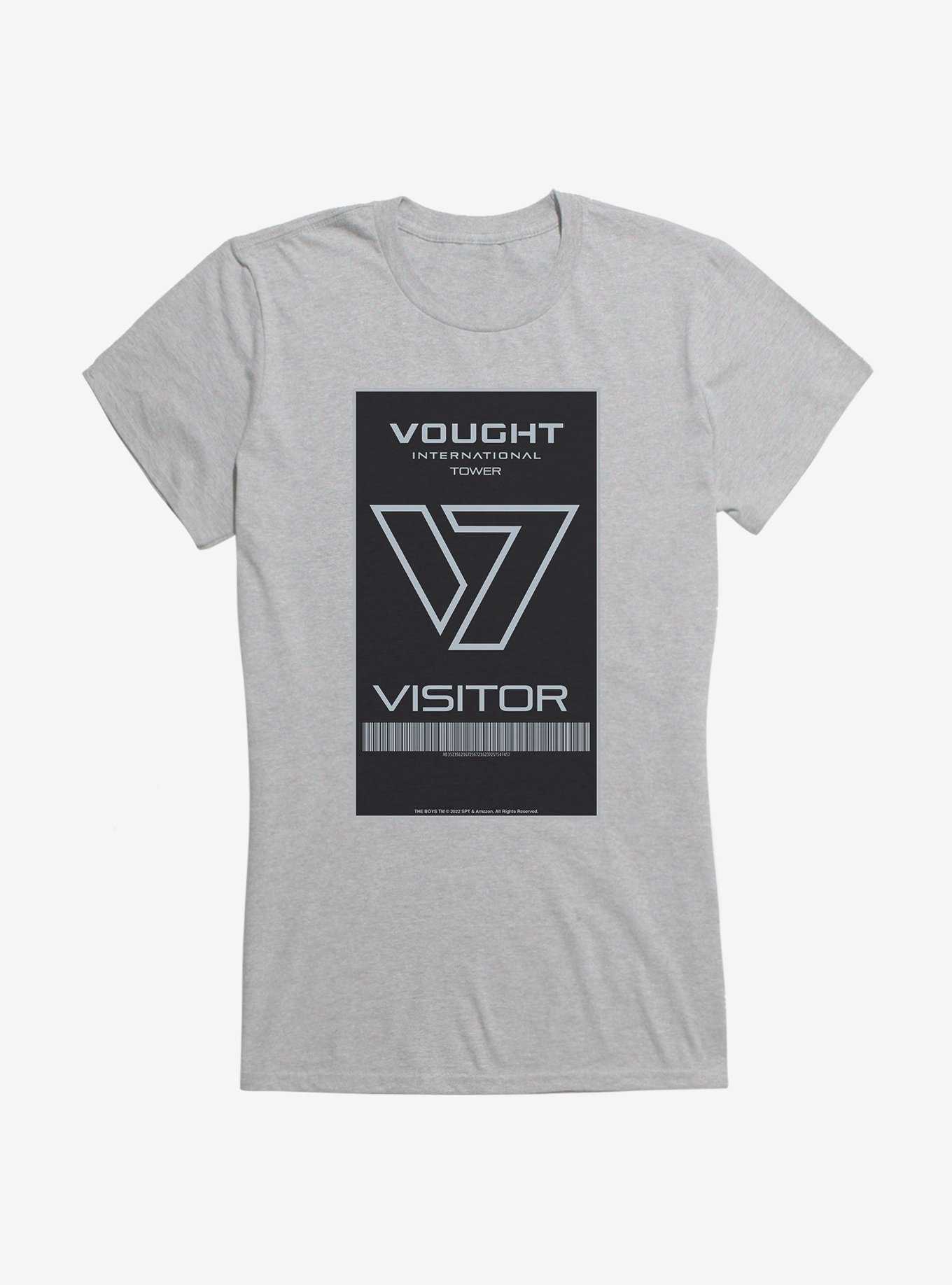 The Boys Vought Intl Tower Visitor Badge Girls T-Shirt, , hi-res