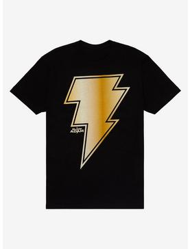 Black Adam Lightening Bolt T-Shirt, , hi-res