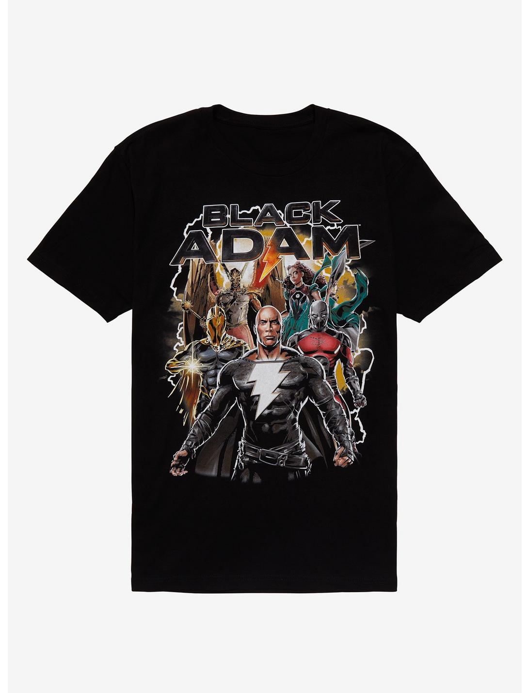 Black Adam Collage T-Shirt, BLACK, hi-res