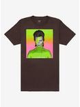 David Bowie Aladdin Sane Neon Album Cover T-Shirt, GREY, hi-res