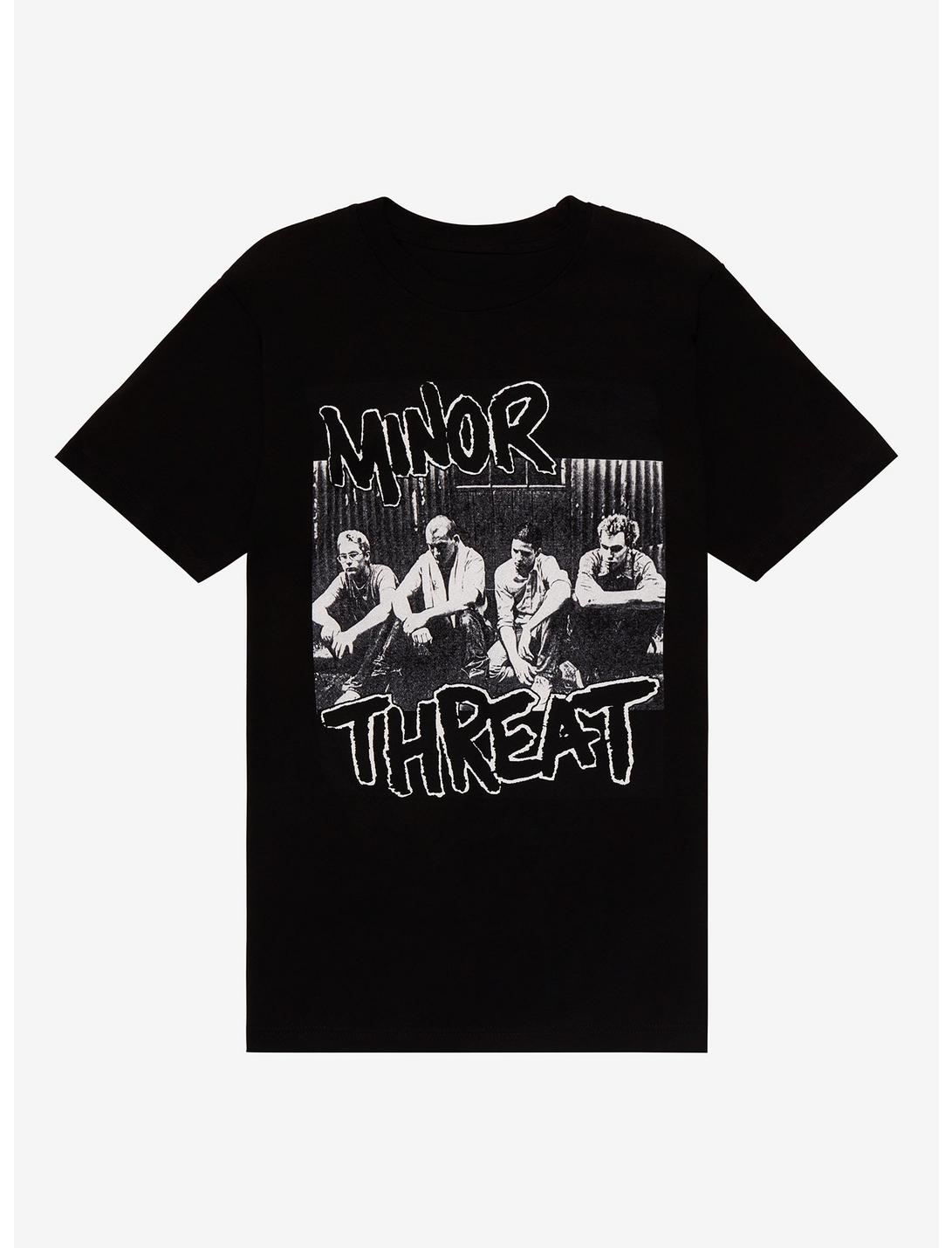 Minor Threat Group T-Shirt, BLACK, hi-res