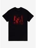 The Sisters Of Mercy Red Scream T-Shirt, BLACK, hi-res