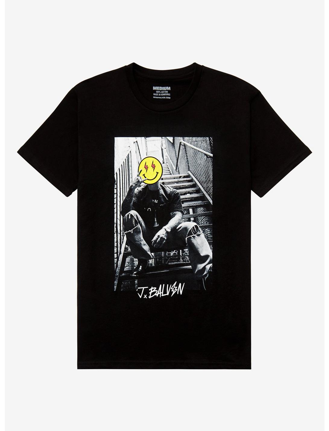 J Balvin Stairway T-Shirt, BLACK, hi-res