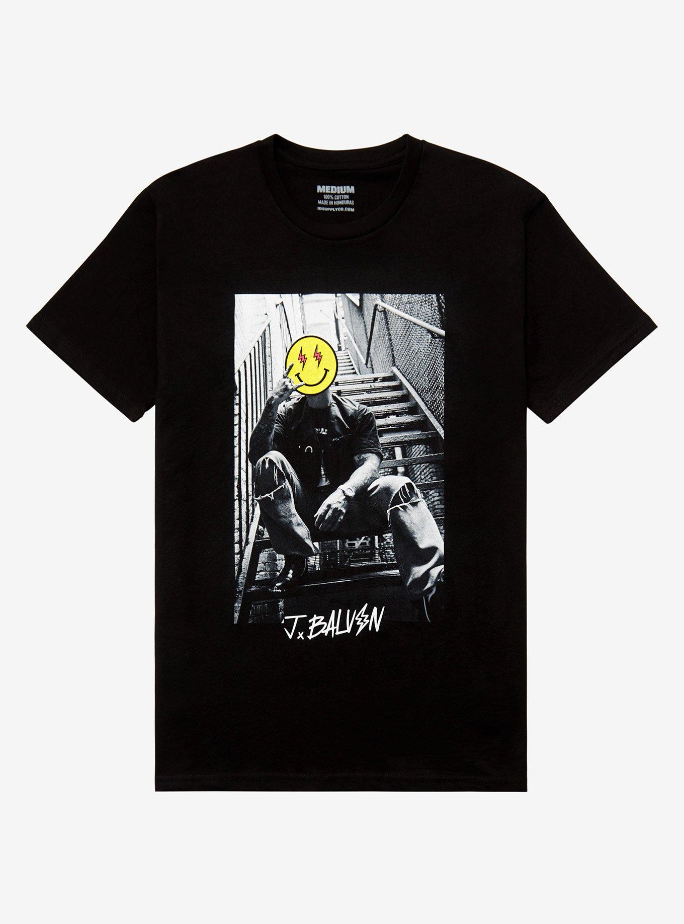 J Balvin Stairway T-Shirt, BLACK, hi-res