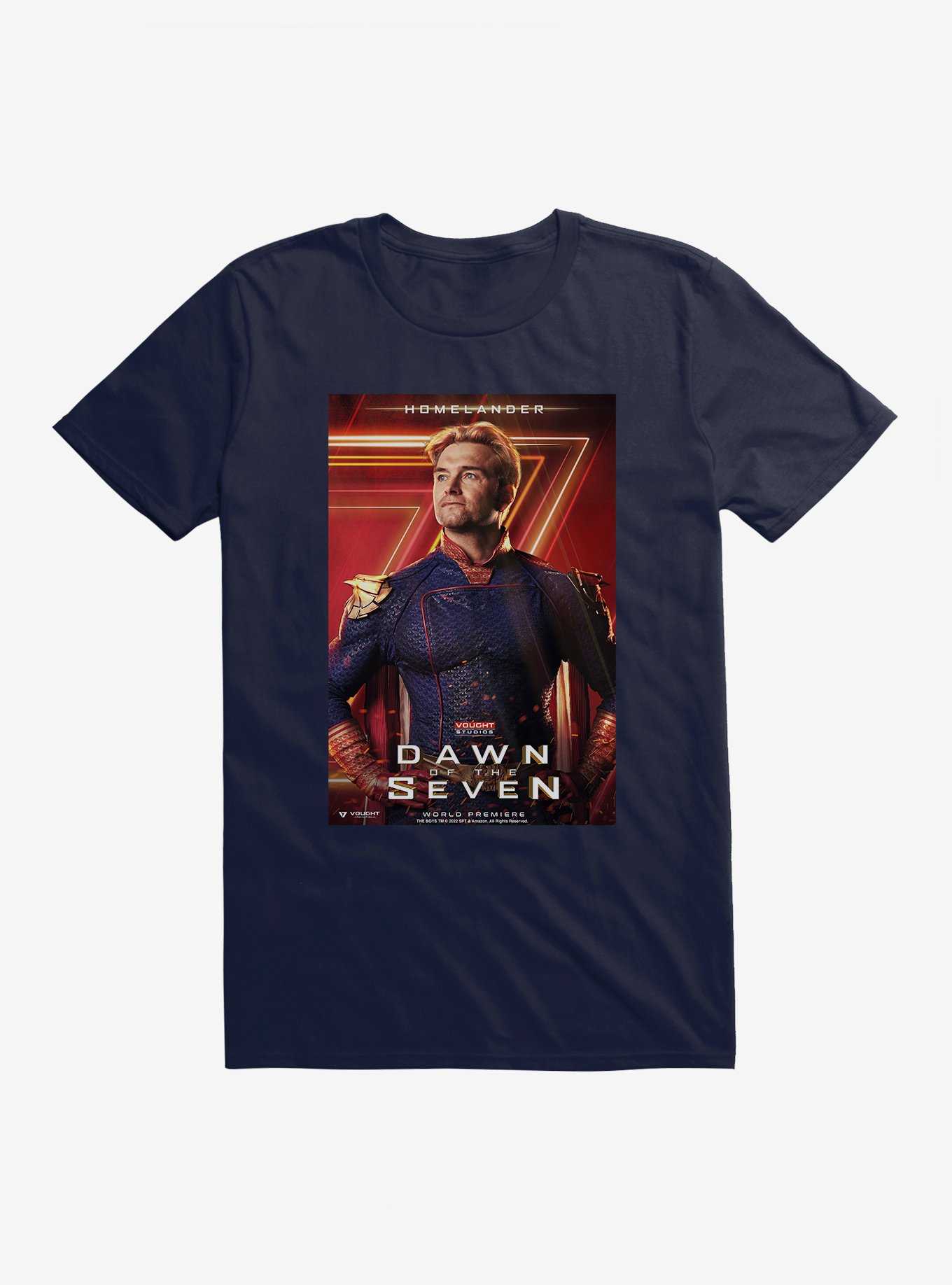 The Boys Dawn Of The Seven Homelander Movie Poster T-Shirt, , hi-res
