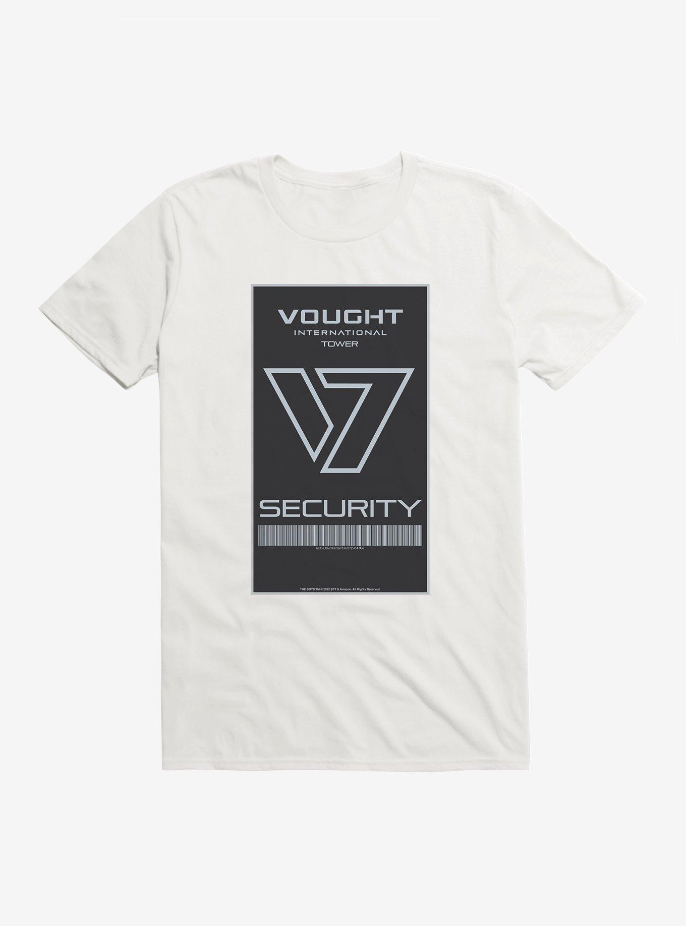 The Boys Vought Intl Tower Security Badge TShirt Hot Topic