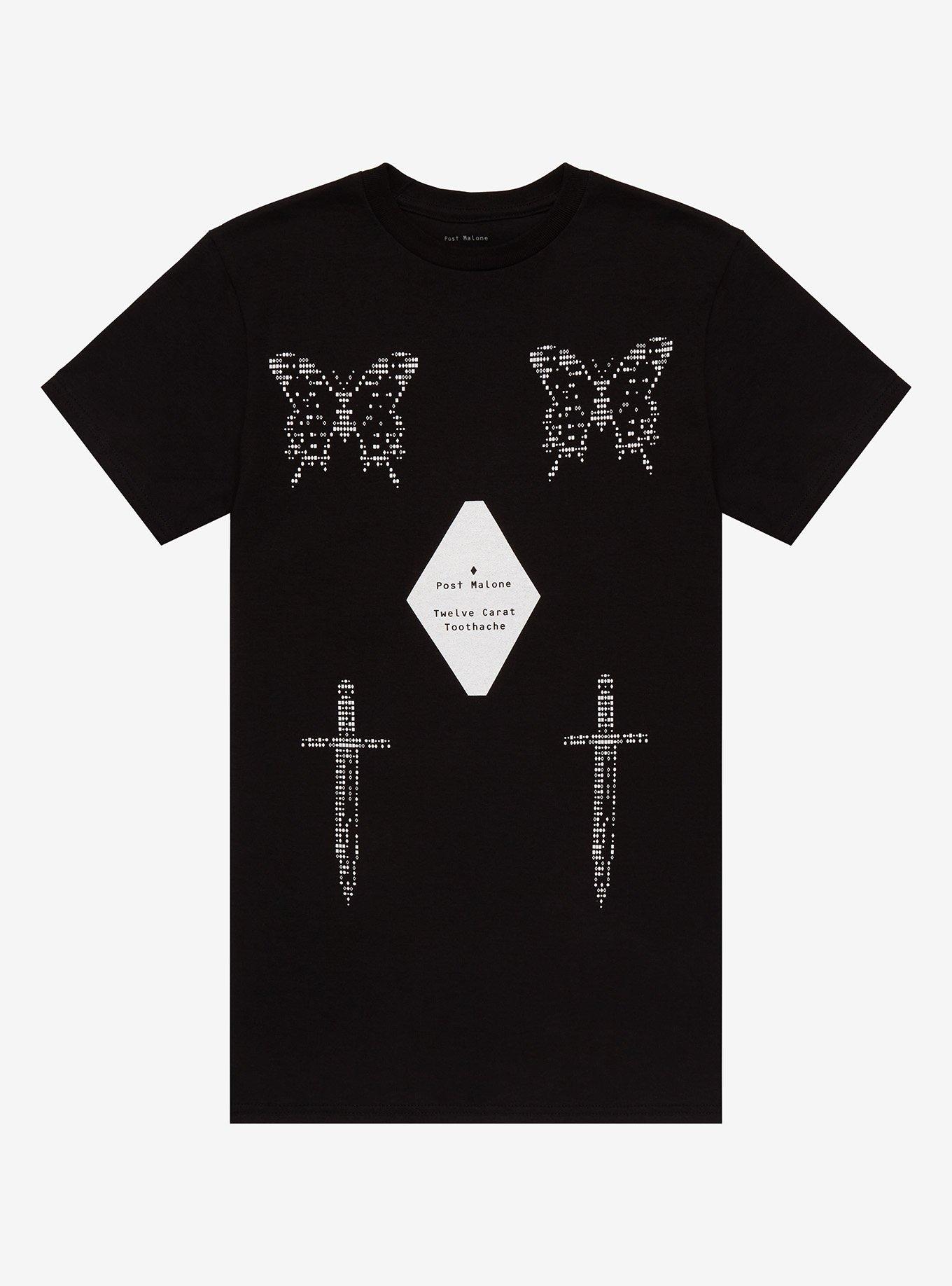 Posty Malone Shirt, Pop Music Graphic Tee - Trendingnowe