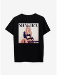 Shakira Guitar Boyfriend Fit Girls T-Shirt, BLACK, hi-res