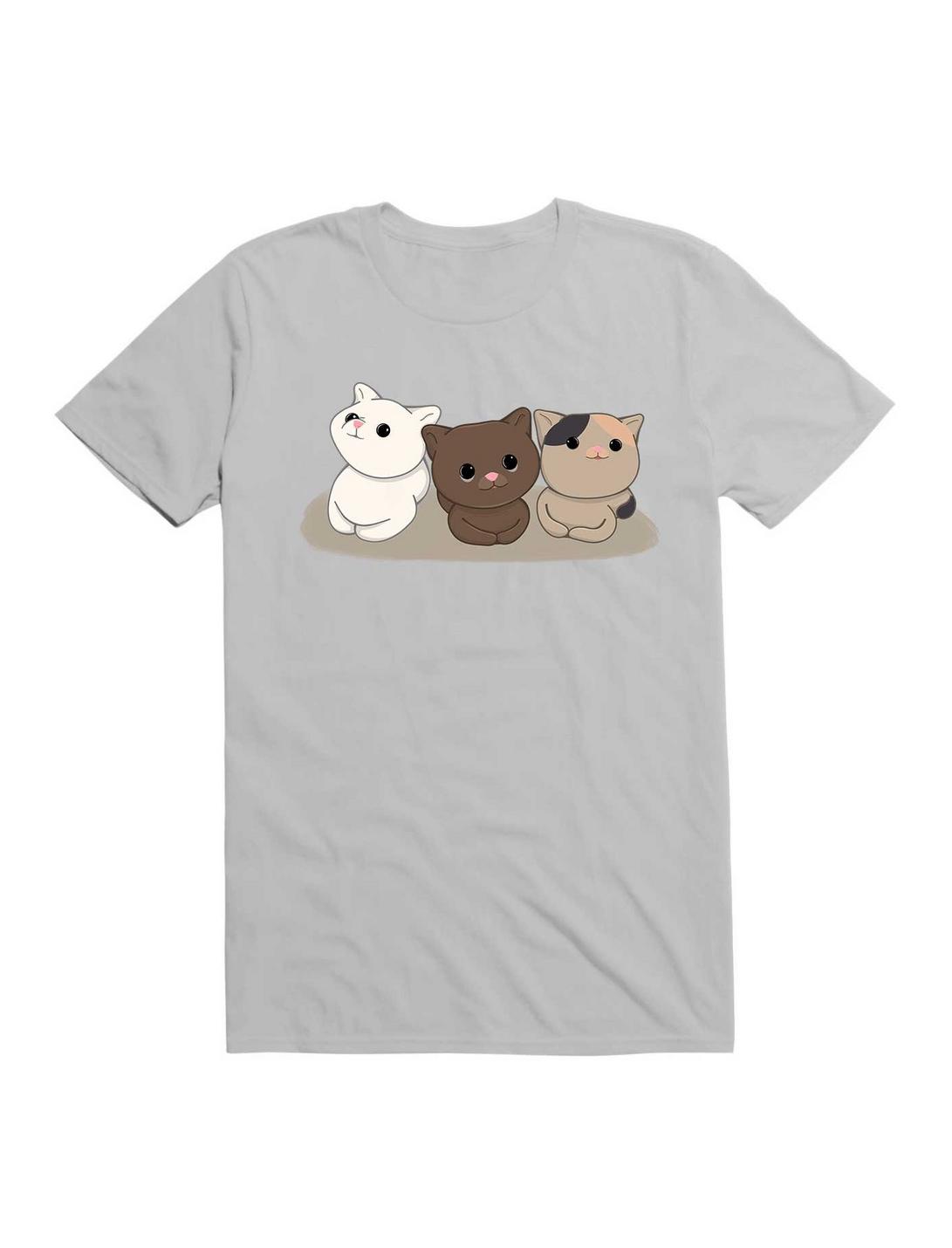 Kawaii Catz T-Shirt, ICE GREY, hi-res