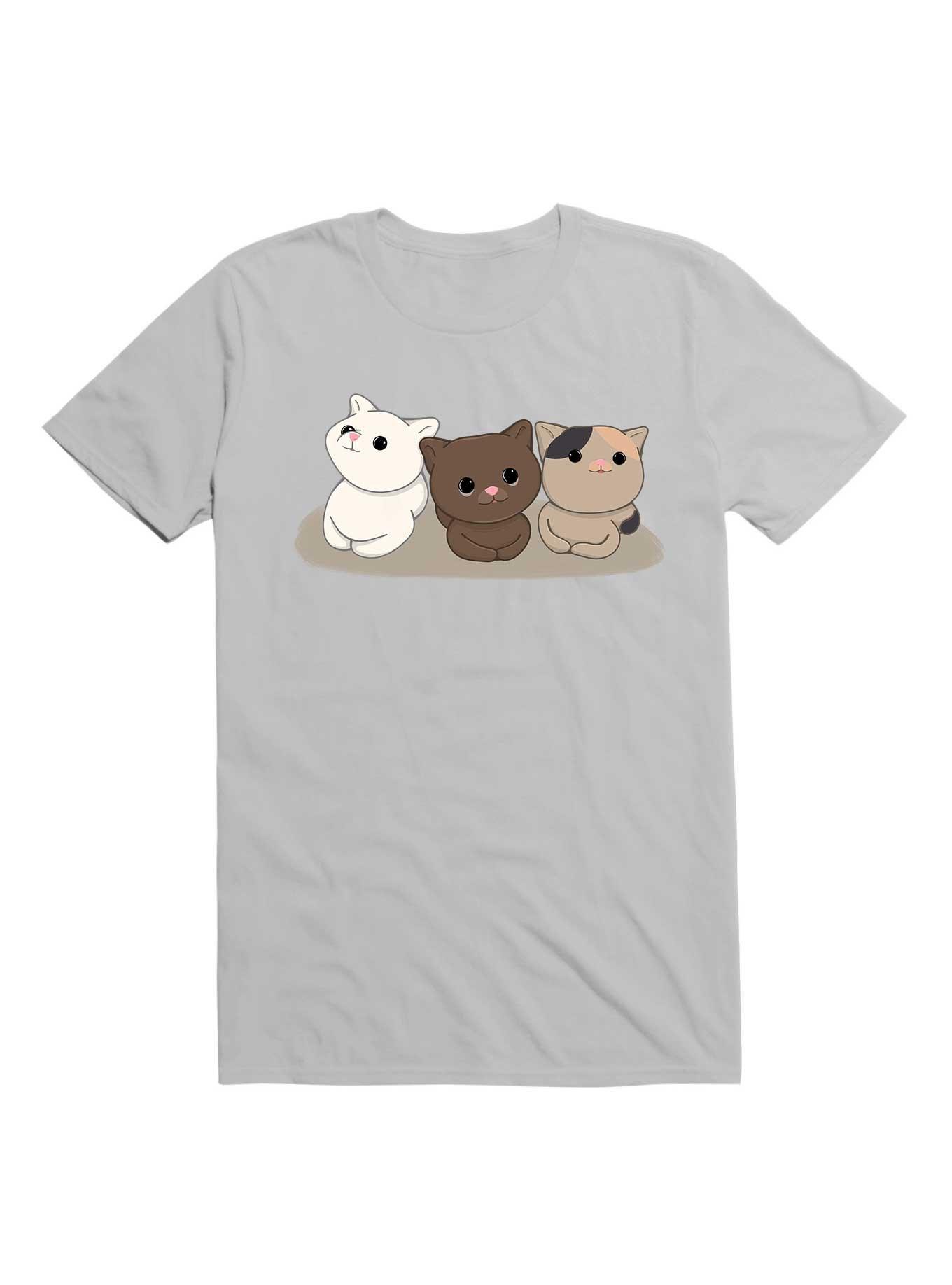 Kawaii Catz T-Shirt, ICE GREY, hi-res
