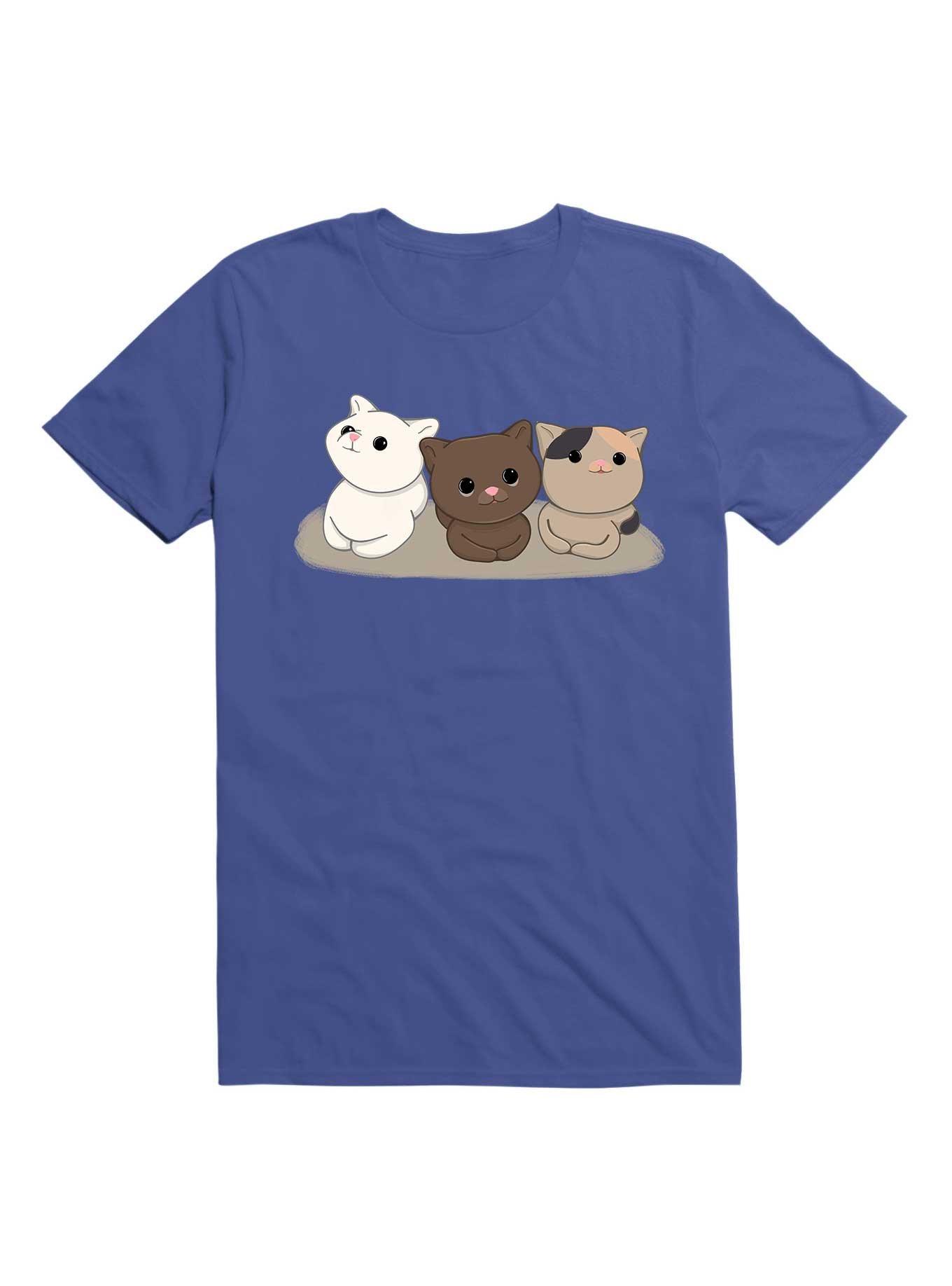 Kawaii Catz T-Shirt, ROYAL, hi-res