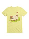Kawaii Chill Kitty T-Shirt, CORN SILK, hi-res