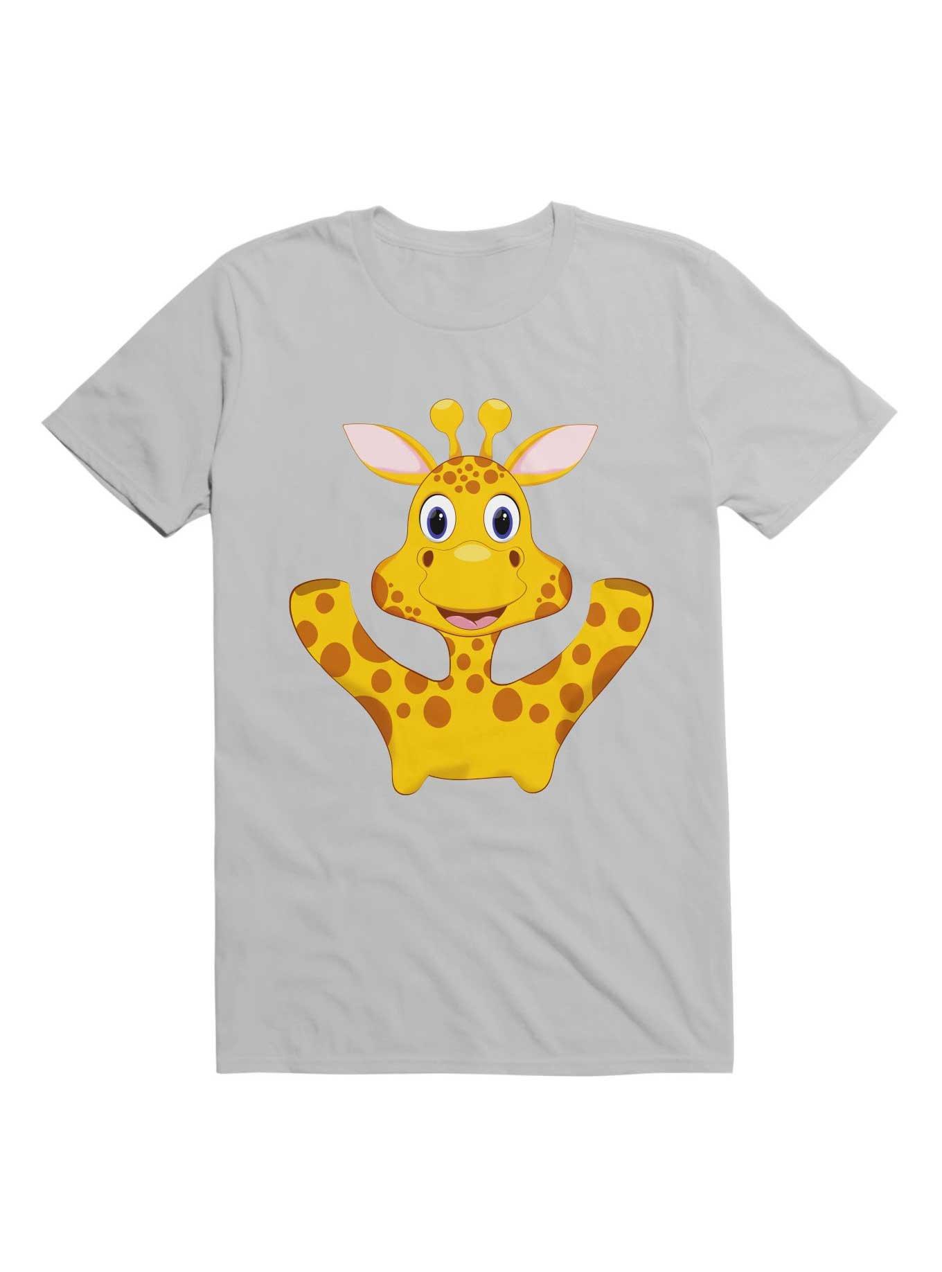 Kawaii My Cute Giraffe Face T-Shirt, , hi-res