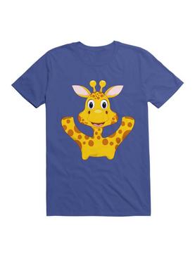 Kawaii My Cute Giraffe Face T-Shirt, , hi-res