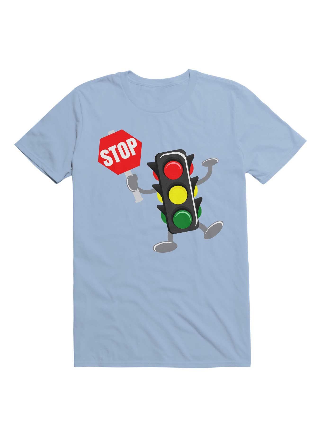Kawaii Stop T-Shirt, LIGHT BLUE, hi-res