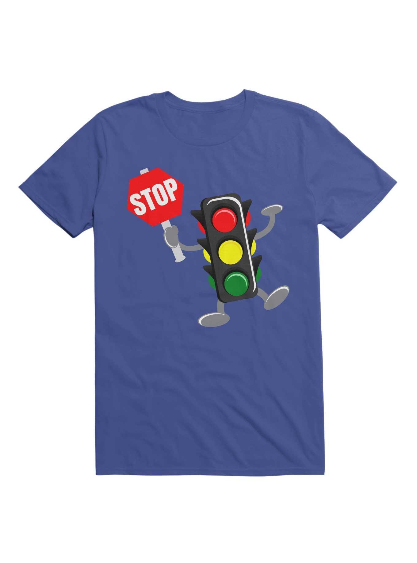 Kawaii Stop T-Shirt, ROYAL, hi-res
