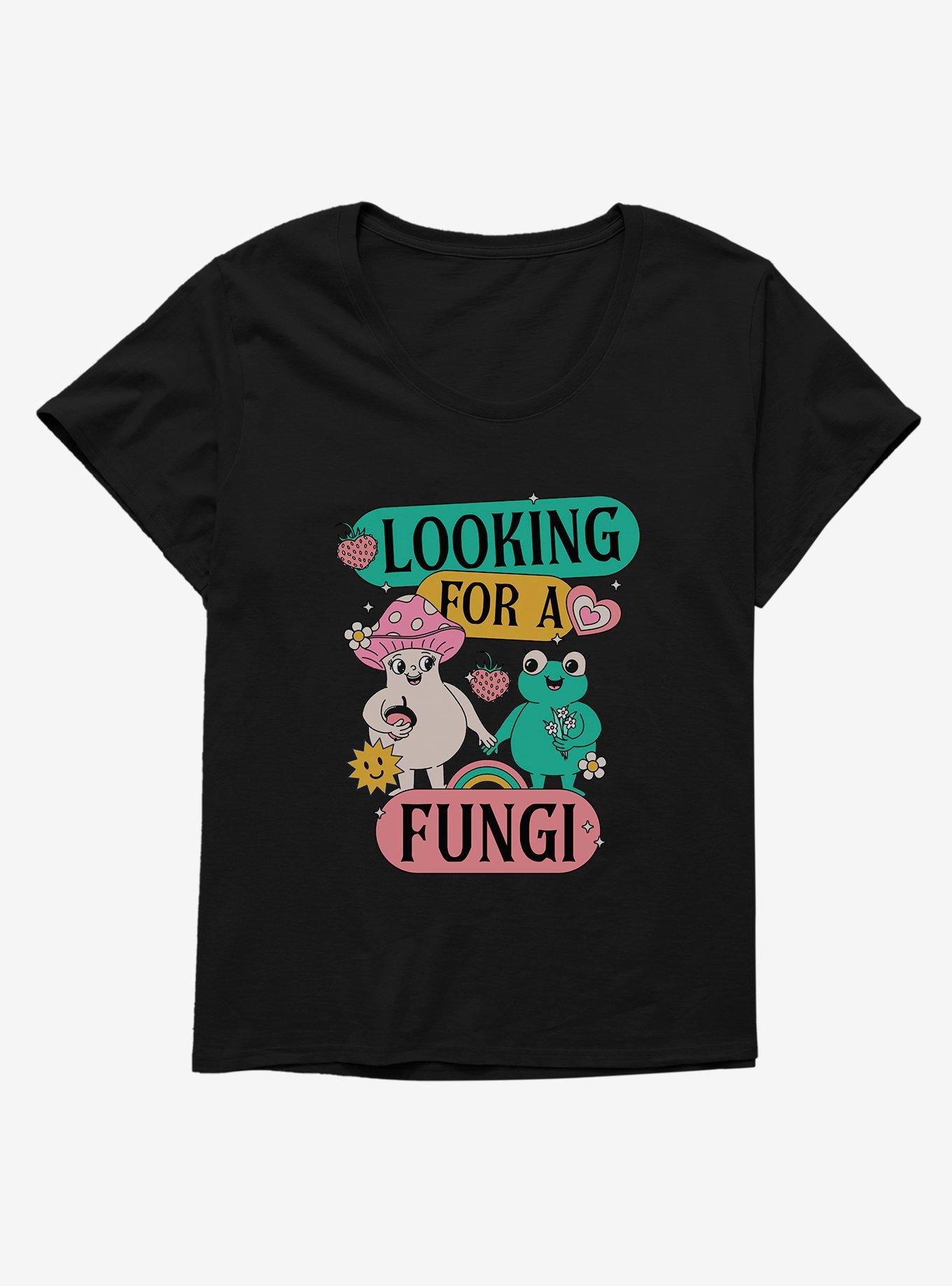 Cottagecore Looking For A Fungi Womens T-Shirt Plus Size, , hi-res