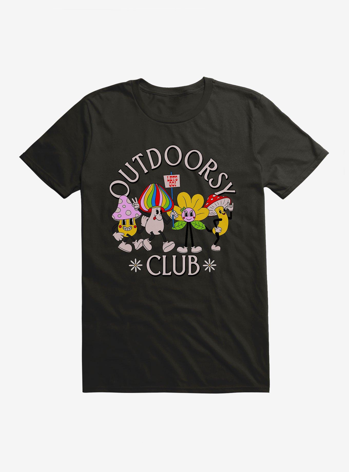 Cottagecore Outdoorsy Club T-Shirt, , hi-res