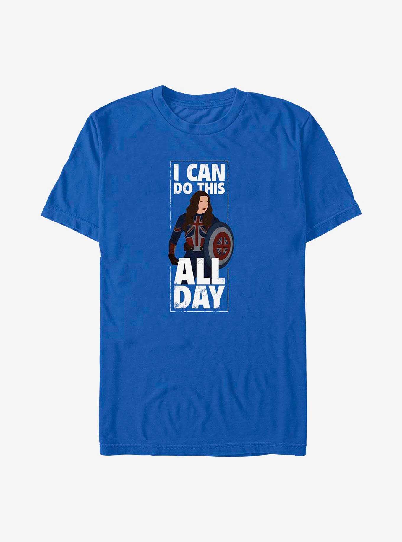 Marvel Doctor Strange In The Multiverse Of Madness I Can Do This All Day Captian Carter T-Shirt, , hi-res