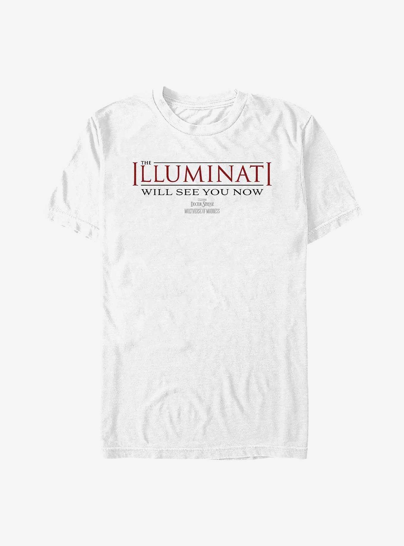 Marvel Doctor Strange In The Multiverse Of Madness The Illuminati Will See You Now T-Shirt, , hi-res