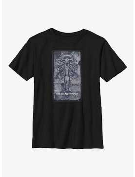 Marvel Doctor Strange In The Multiverse Of Madness The Scarlet Witch Darkhold Badge Youth T-Shirt, , hi-res