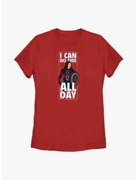 Marvel Doctor Strange In The Multiverse Of Madness I Can Do This All Day Captian Carter Womens T-Shirt, , hi-res
