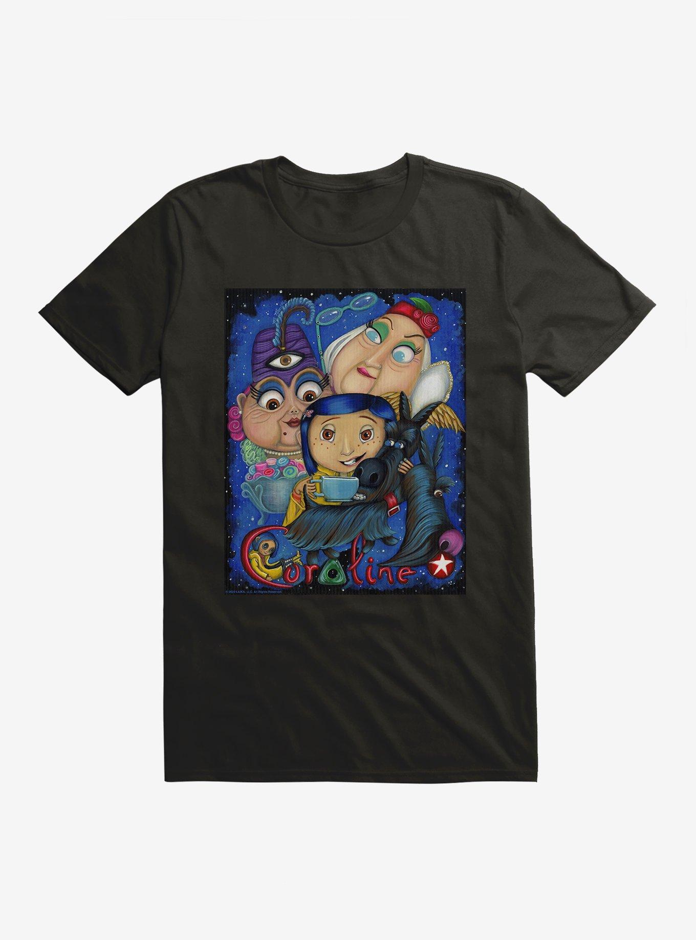 Laika Fan Art Coraline Tea Time T-Shirt