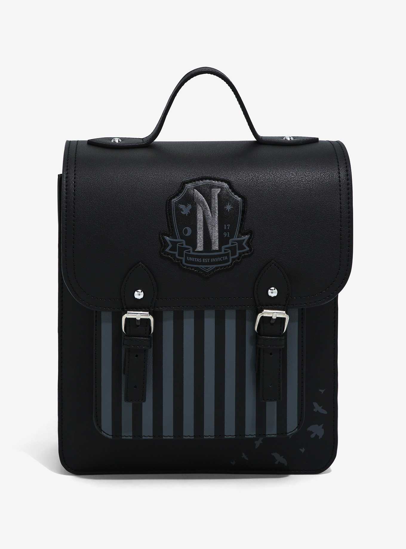 Wednesday Nevermore Academy Mini Backpack, , hi-res