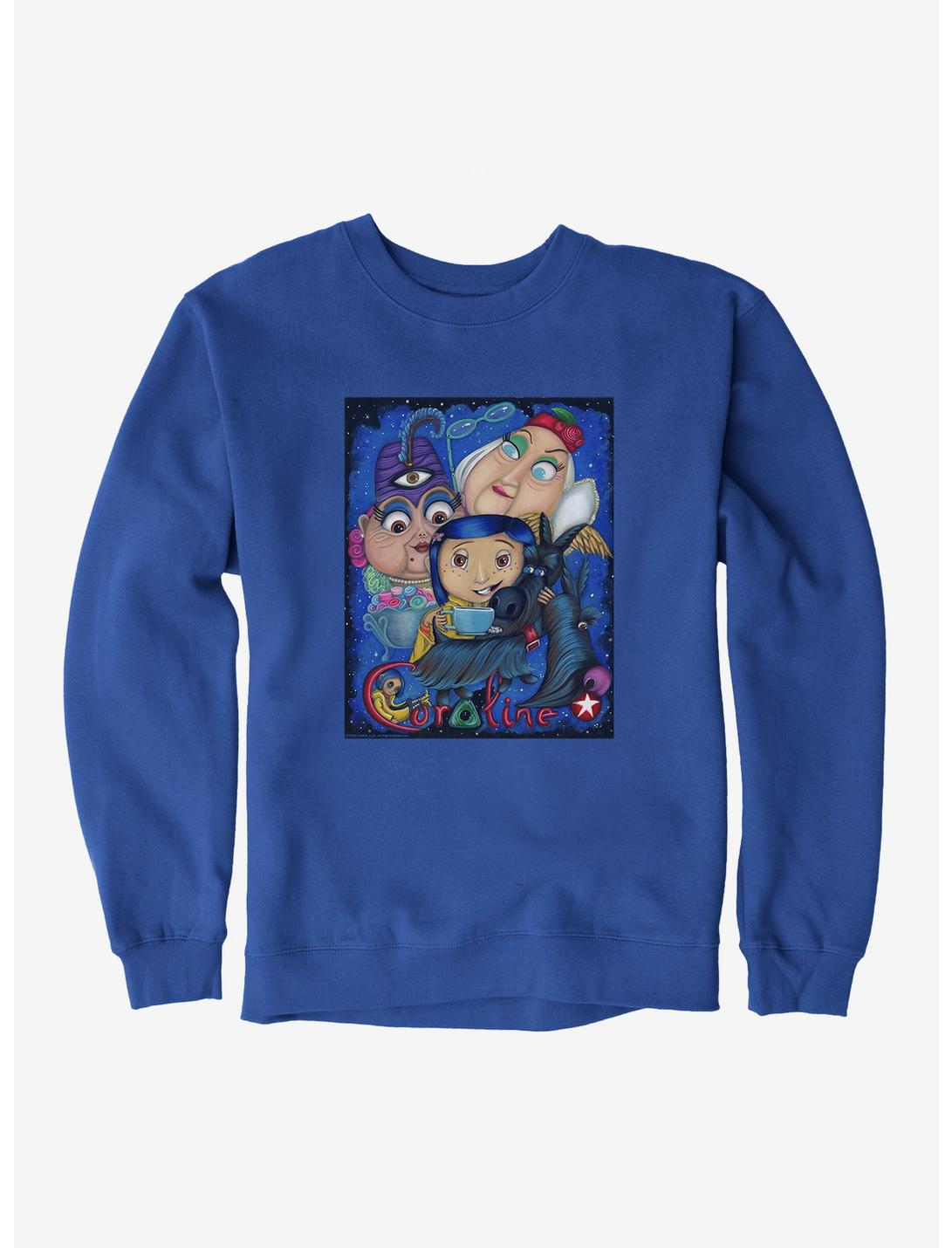 Laika Fan Art Coraline Tea Time Sweatshirt, , hi-res
