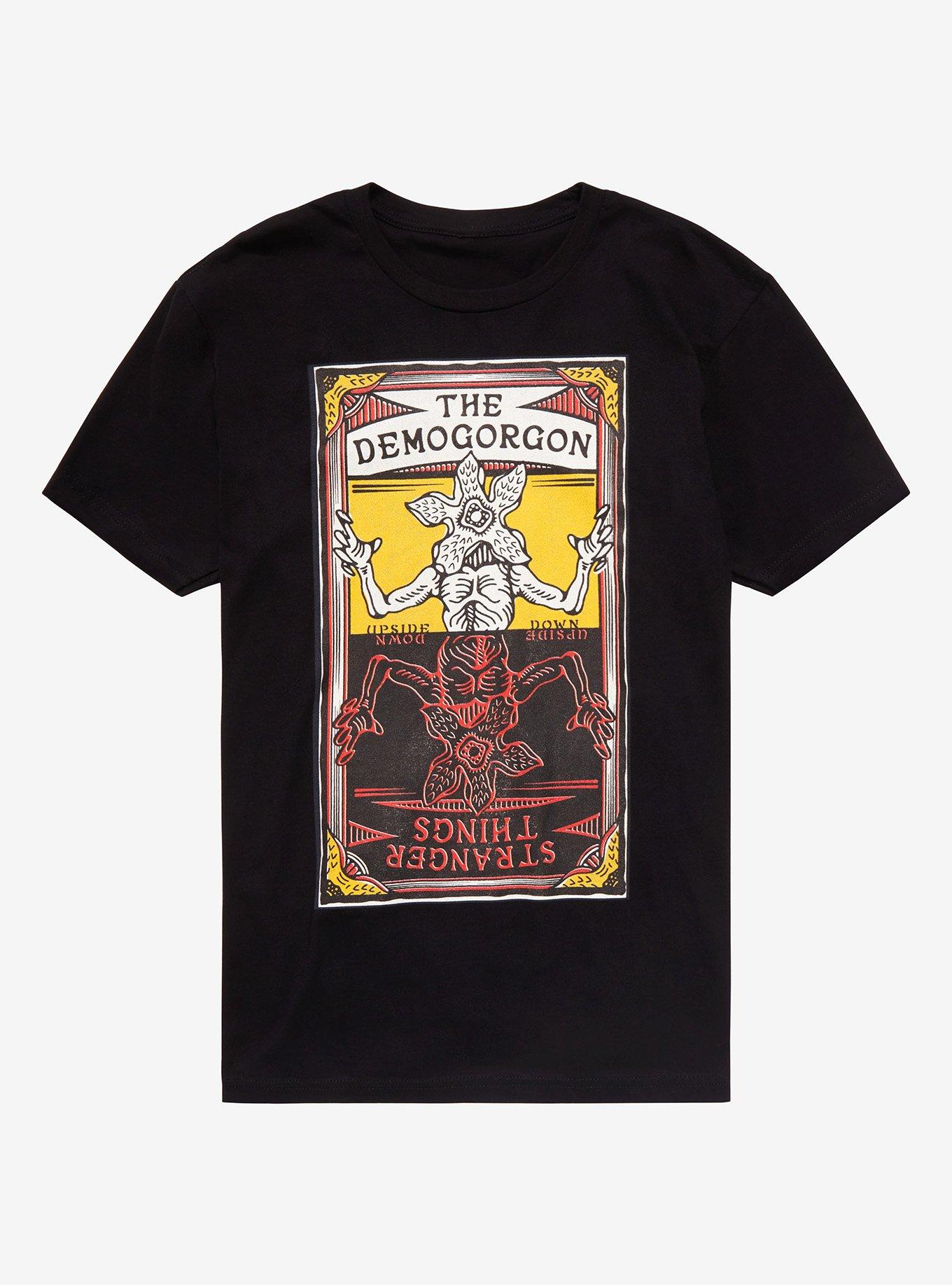 Stranger Things Demogorgon Upside Down Boyfriend Fit Girls T-Shirt, MULTI, hi-res