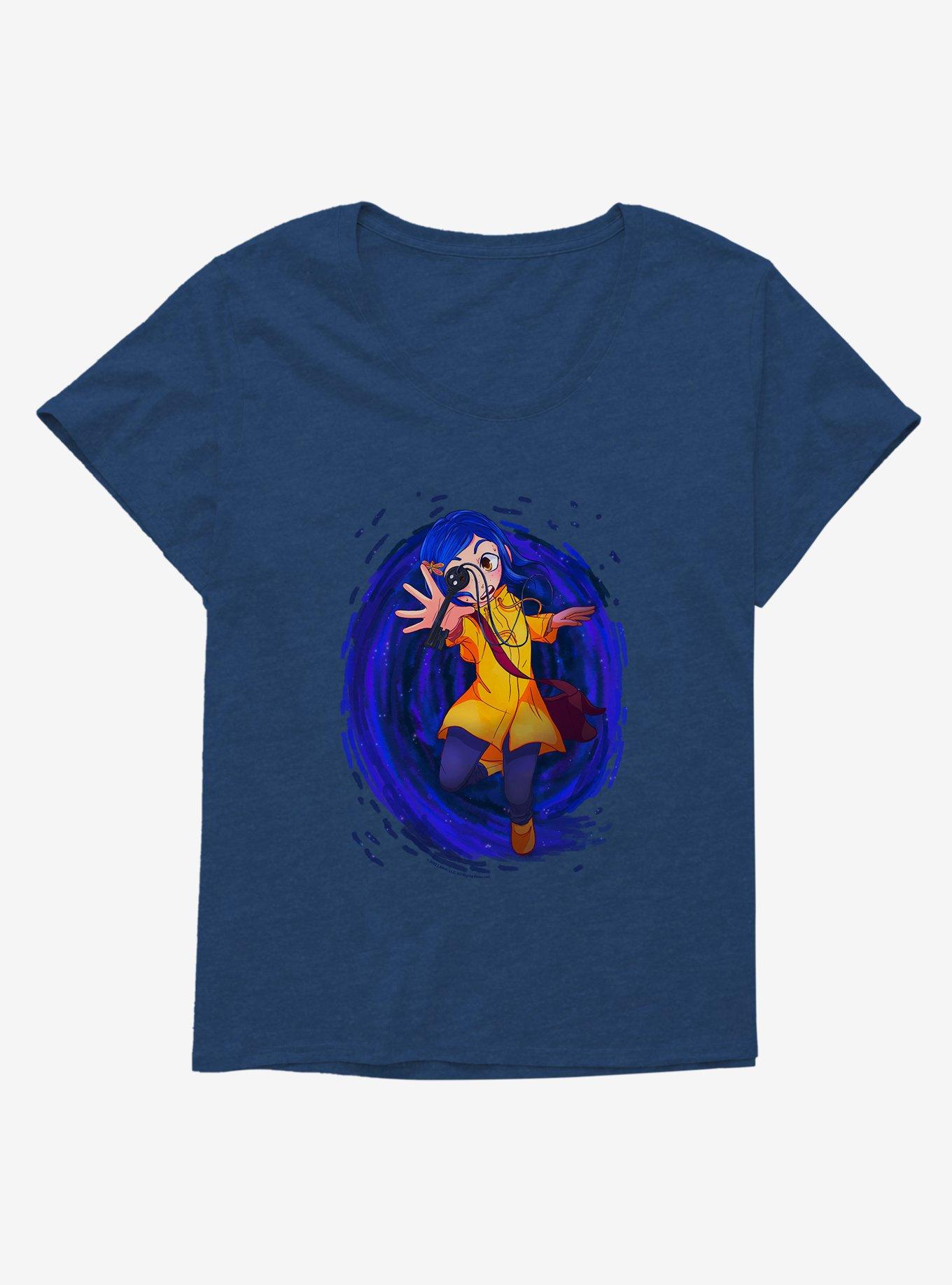 Laika Fan Art Coraline Escaping Paradise Girls T-Shirt Plus
