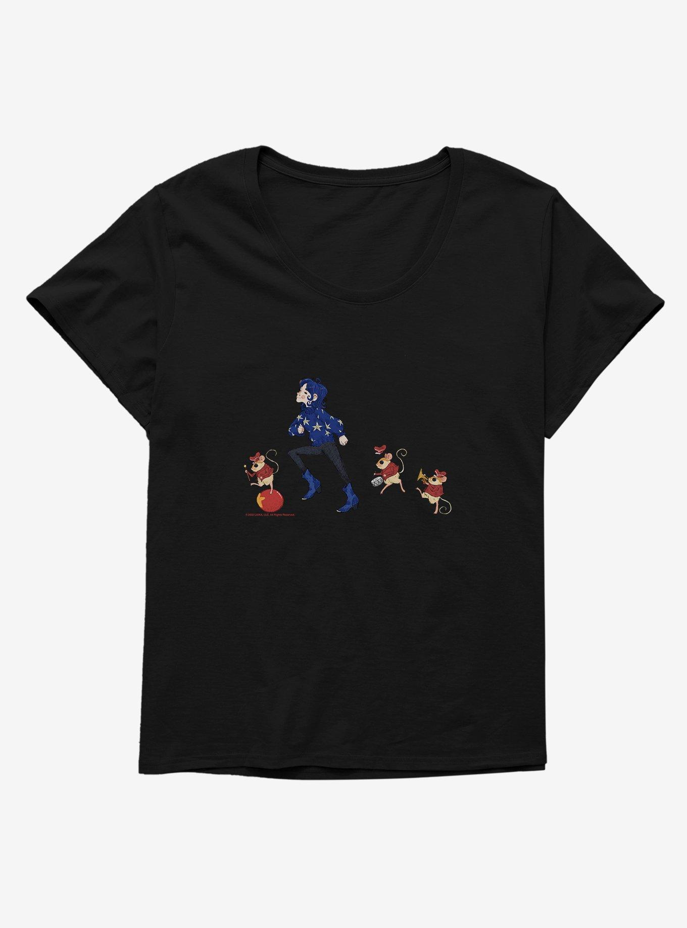 Laika Fan Art Coraline Marching Mice Girls T-Shirt Plus Size, , hi-res