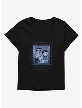 Coraline Family Portrait Womens T-Shirt Plus Size, , hi-res