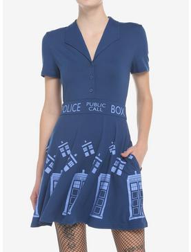 Her Universe Doctor Who TARDIS Retro Dress, , hi-res