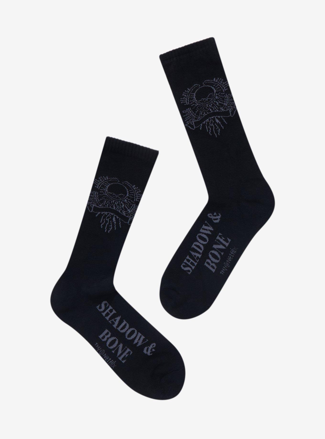 Shadow And Bone Summoner Crew Socks, , hi-res