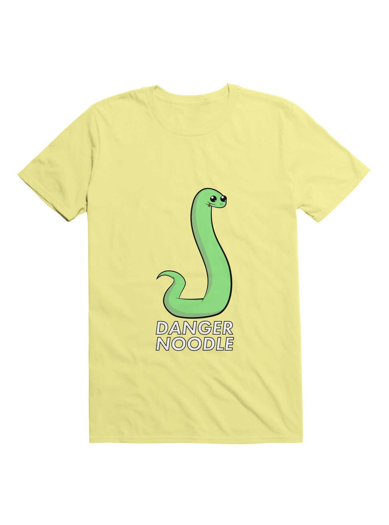 Kawaii Danger Noodle T-Shirt, CORN SILK, hi-res