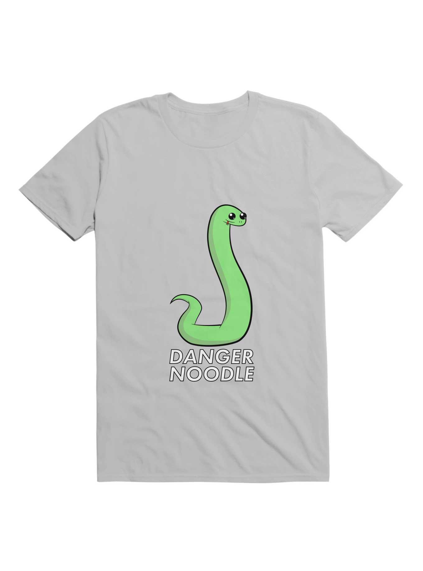 Kawaii Danger Noodle T-Shirt, ICE GREY, hi-res