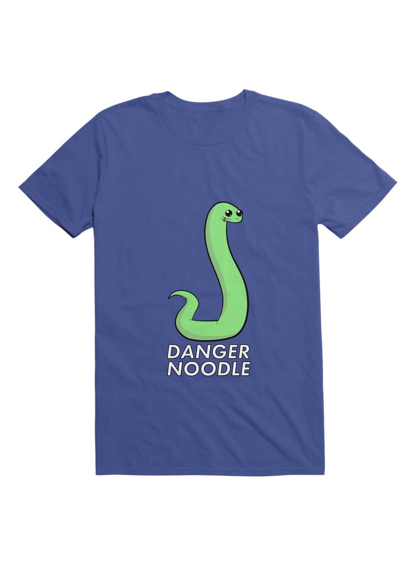 Kawaii Danger Noodle T-Shirt, ROYAL, hi-res