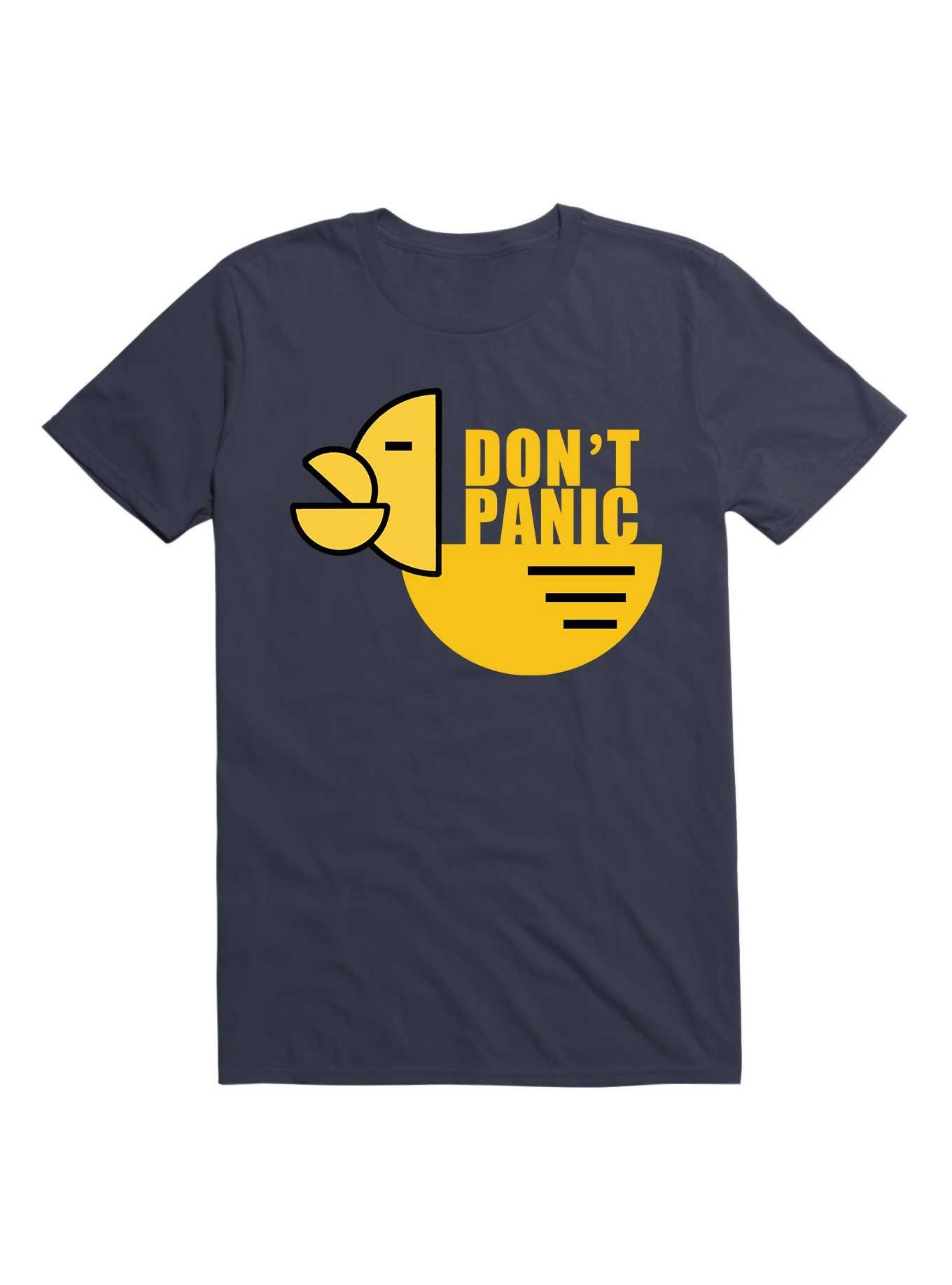 THRDLESS Kawaii Dont Panic Cartoon Duck T-Shirt