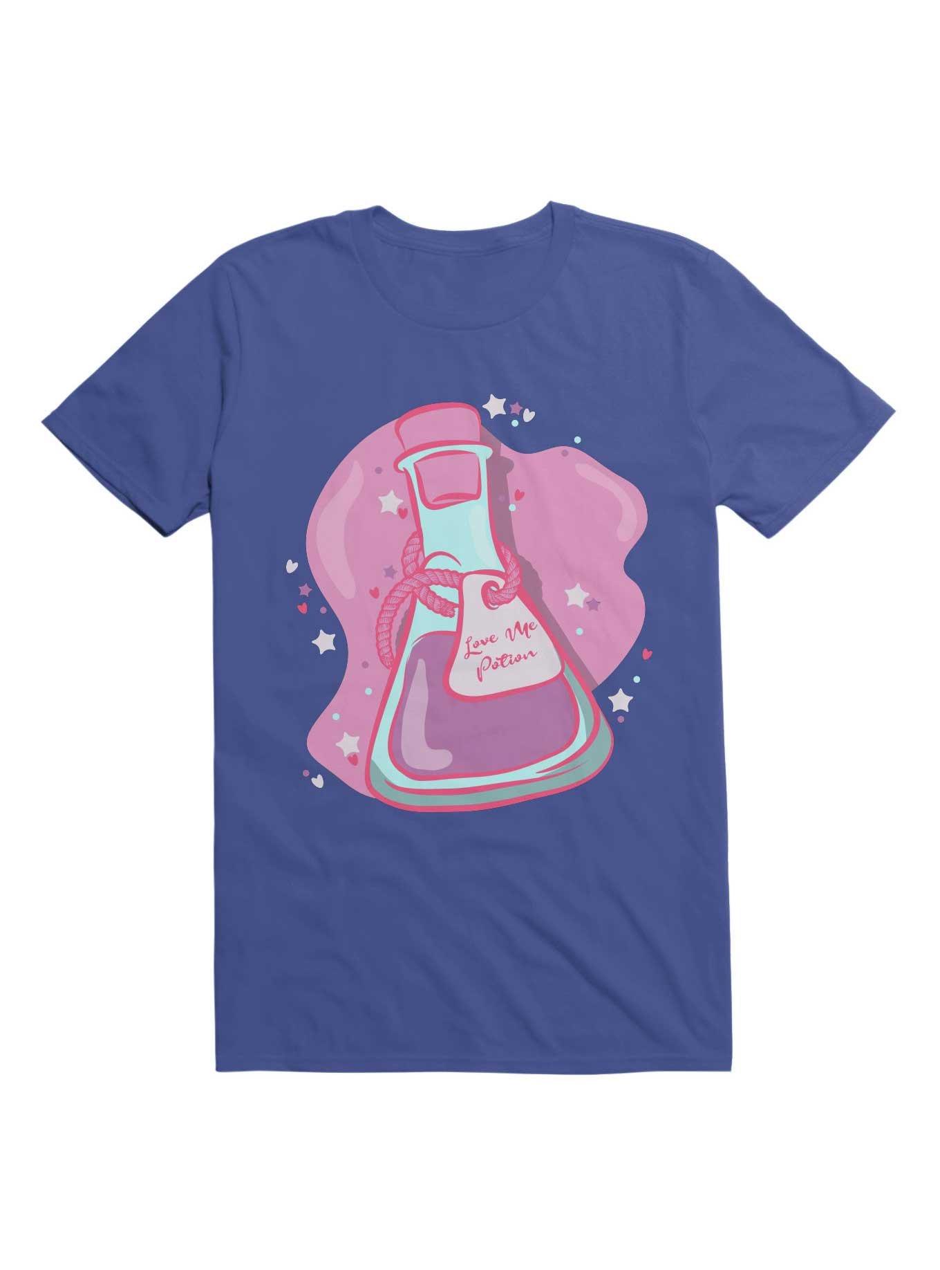 Kawaii Love Me Potion, Valentines Day T-Shirt, ROYAL, hi-res