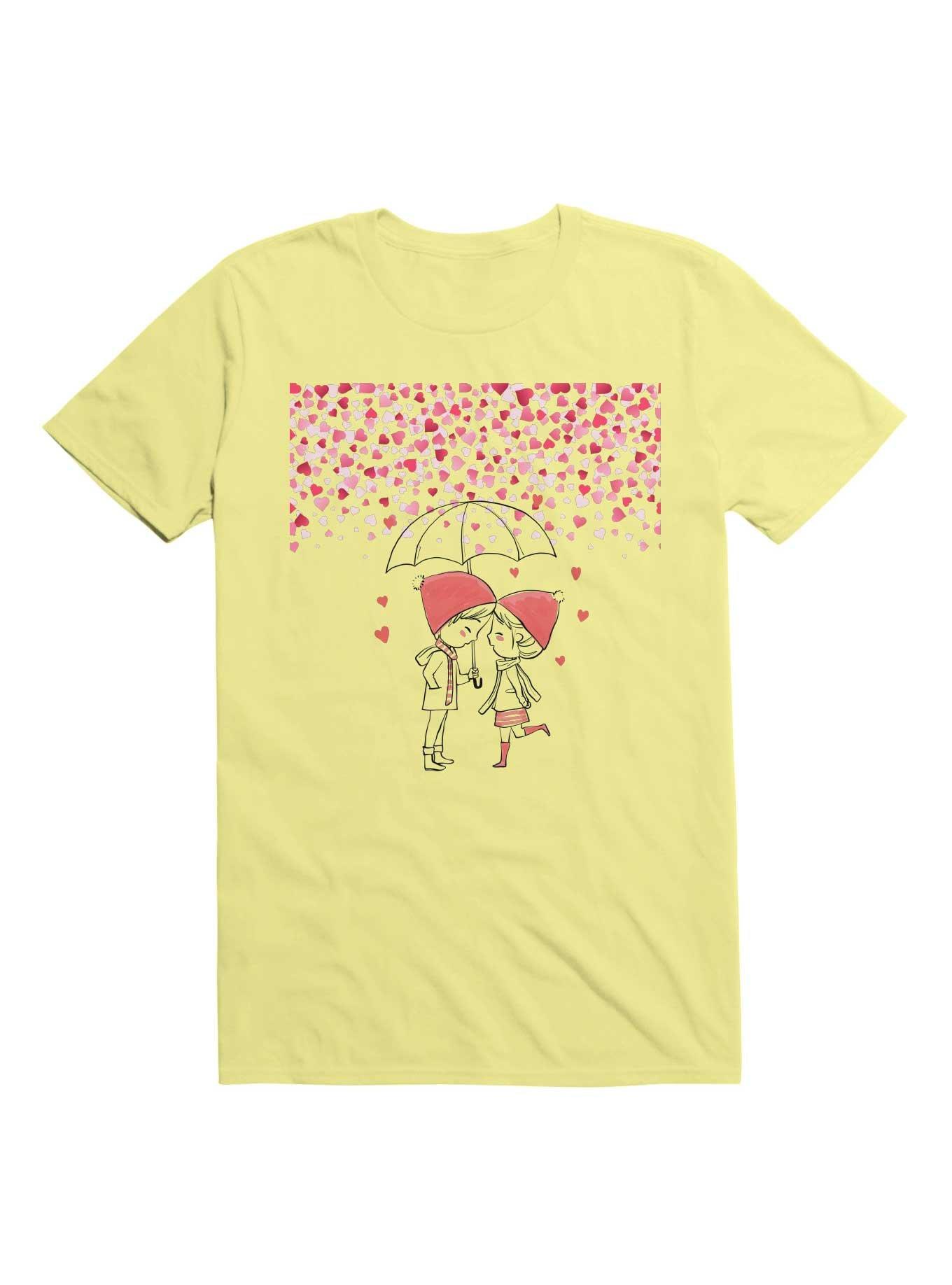 Kawaii Love Rain T-Shirt, CORN SILK, hi-res