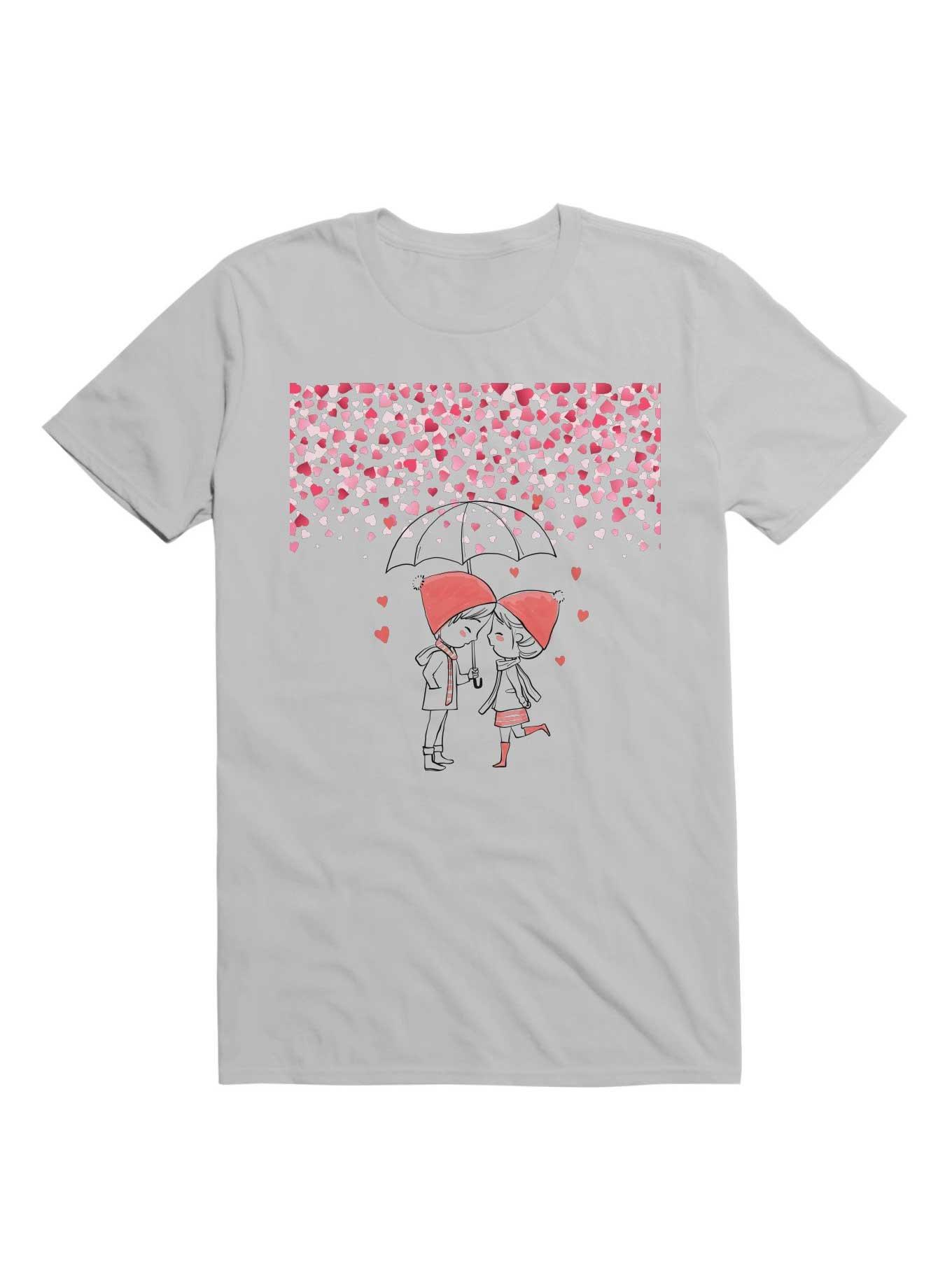 Kawaii Love Rain T-Shirt, ICE GREY, hi-res