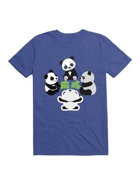 Kawaii Mahjong Panda Cute Funny T-Shirt, , hi-res