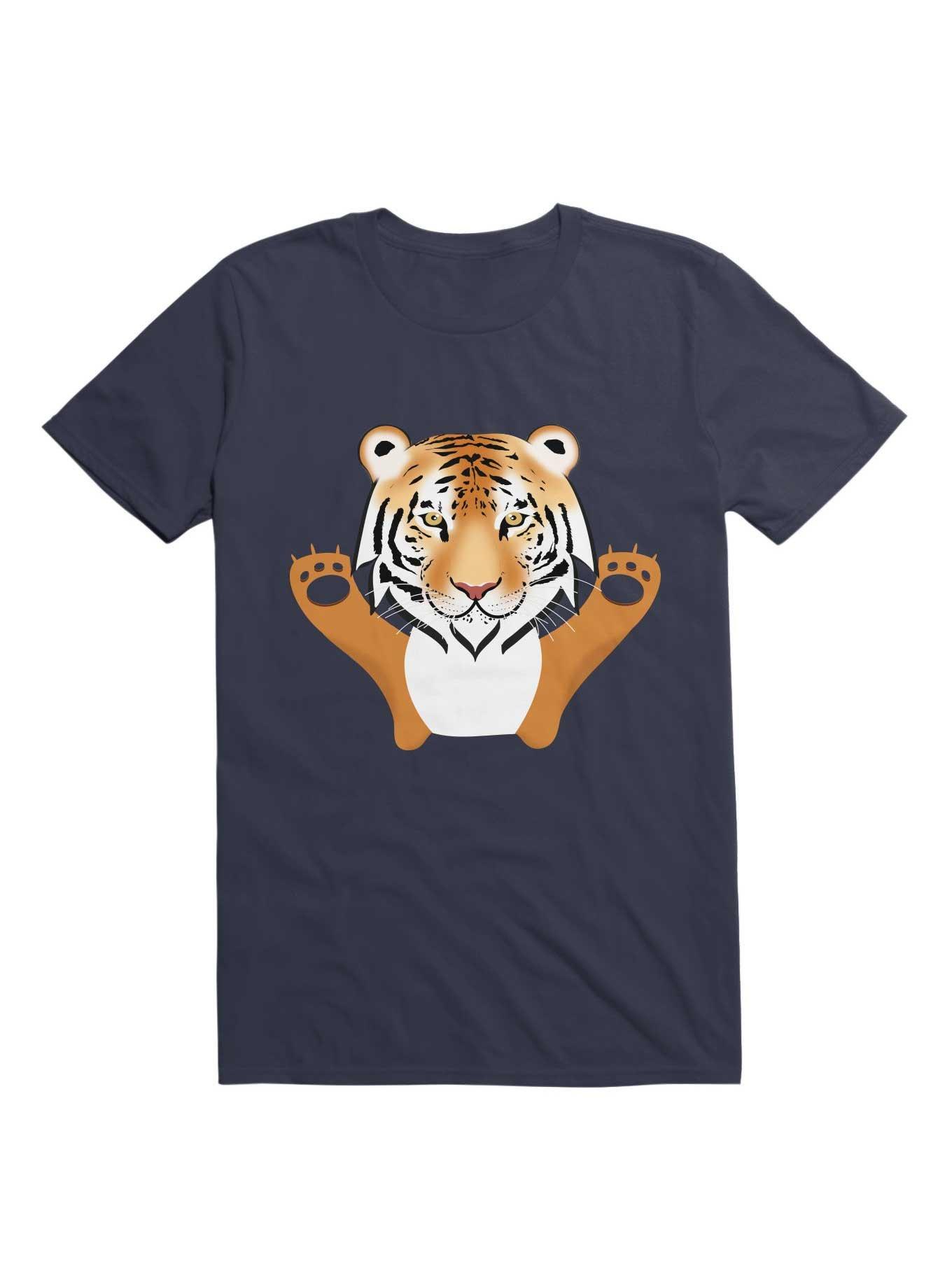 Kawaii My Cute Tiger Face T-Shirt
